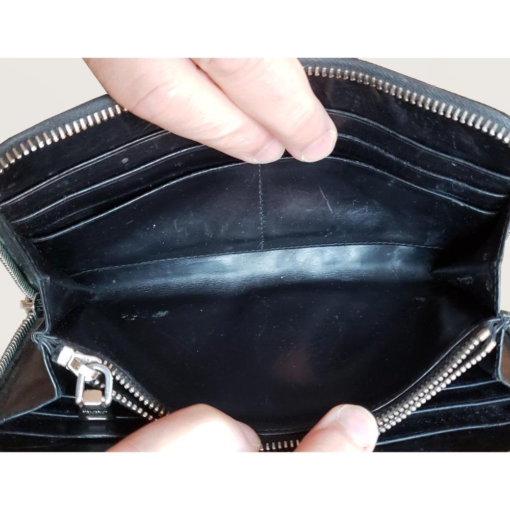 Prada Saffiano Continental Large Leather Wallet - Picture 6 of 13